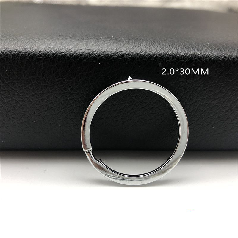 Combo 10 Khoen tròn móc khóa phụ kiện treo balo đường kính 30mm