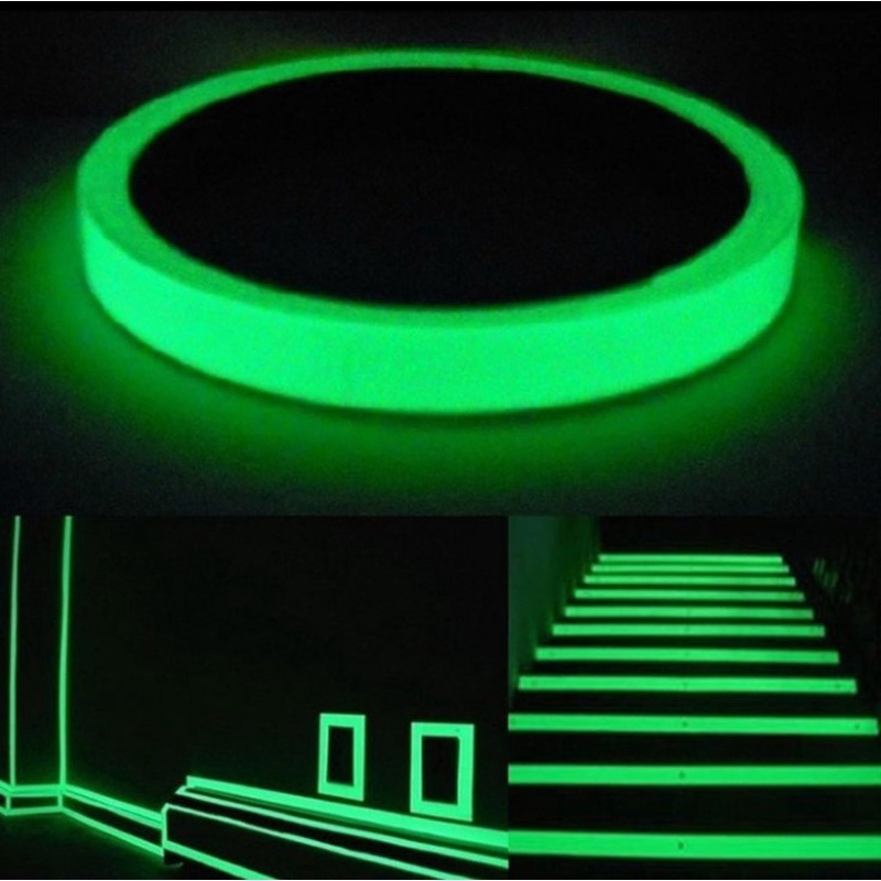 Băng keo decal dạ quang phát sáng ban đêm