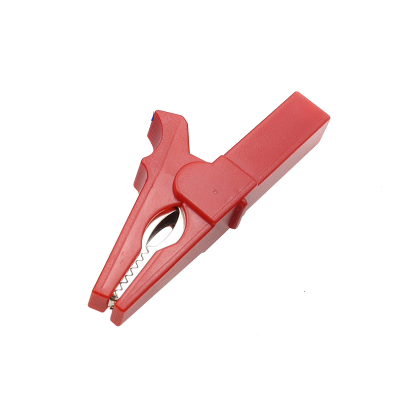 Kẹp số 1 bọc nhựa an toàn dài 55mm - đuôi lỗ 4mm