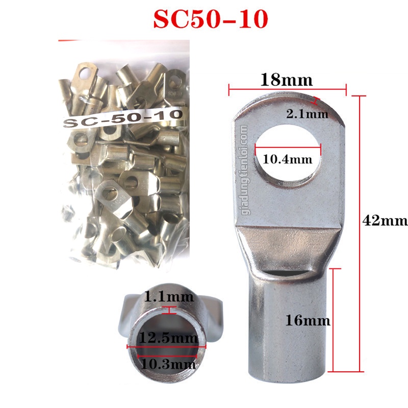 Đầu COS SC bằng đồng mạ si chống oxi hóa