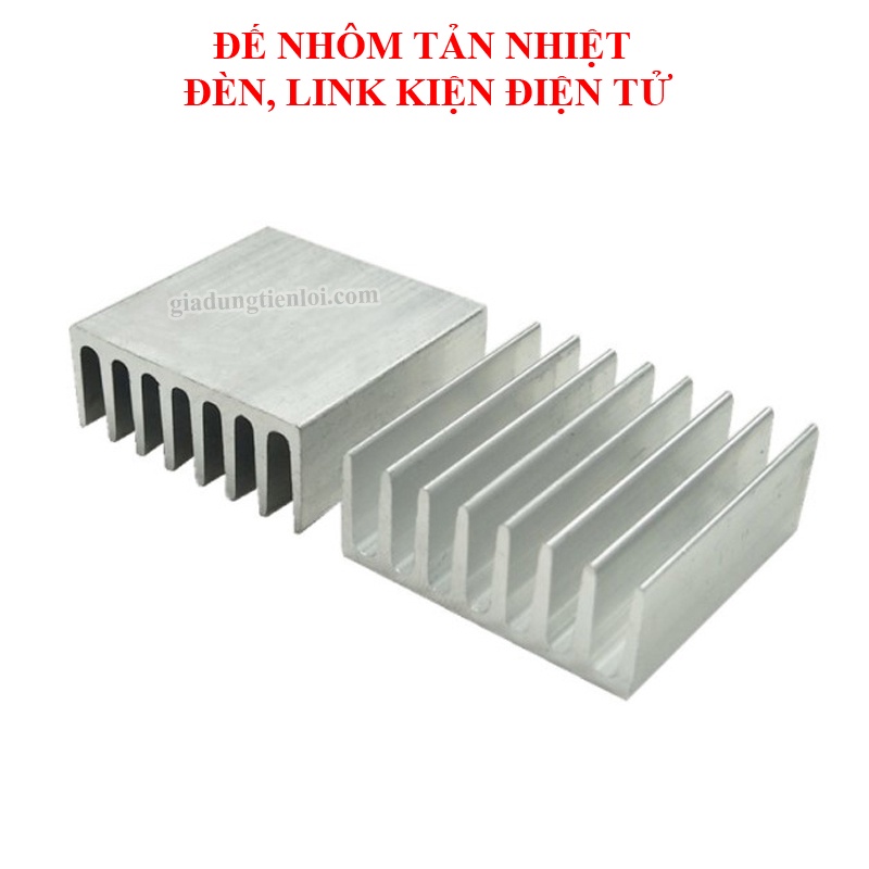 Đế nhôm tản nhiệt 11x11MM 14x14MM 28x28MM chip led, đèn led, linh kiện điện tử
