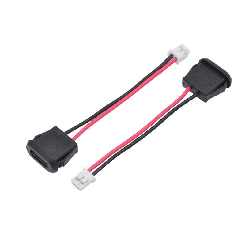 Giắc cái USB2.0 kết nối nguồn có dây và chân PH2.0