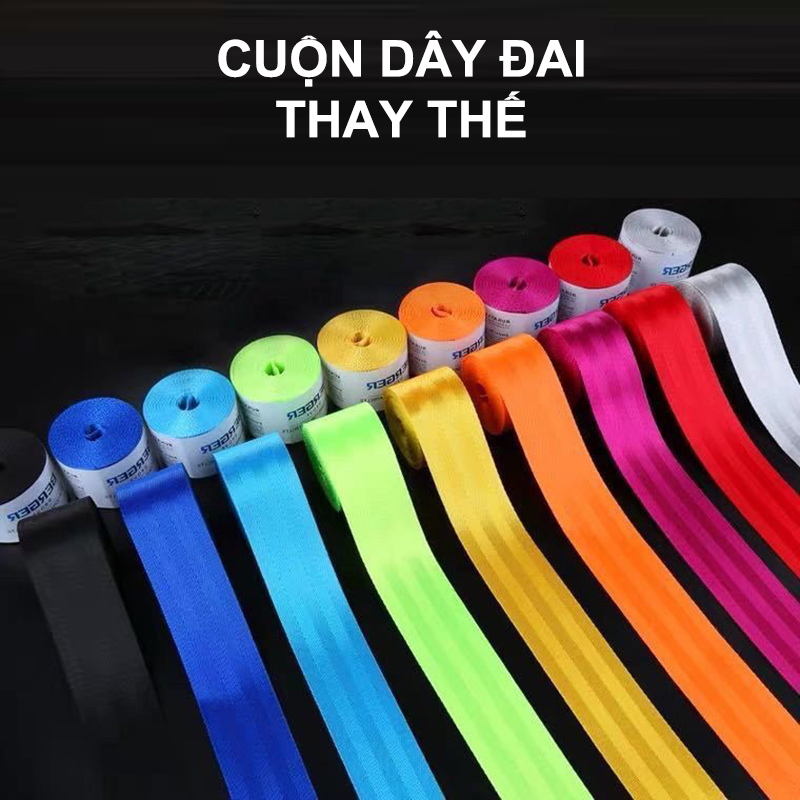 Cuộn dây thay đổi màu sắc sửa chữa dây đai an toàn trên ô tô dài 3,5m