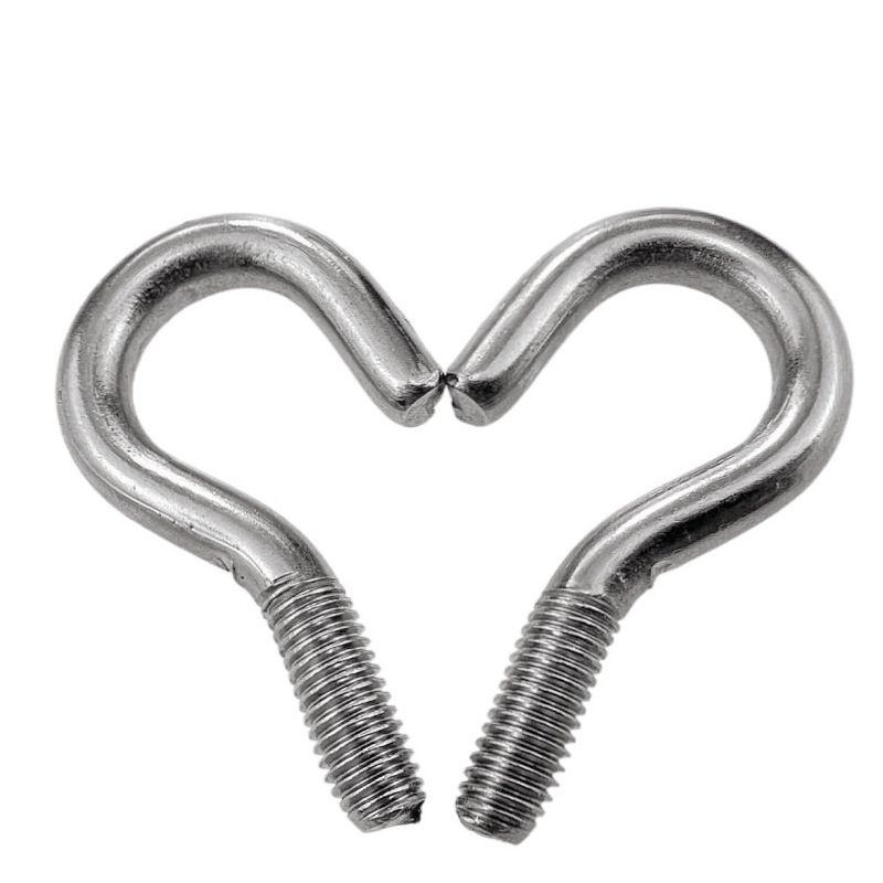 Vít móc dấu chấm hỏi mạ kẽm sáng bóng, vít treo đồ tiện dụng chắc chắn