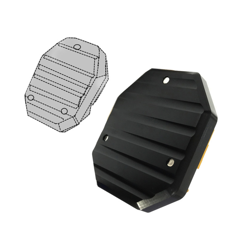 Đế chống trượt cho xe điện, chân chống xe máy bằng hợp kim nhôm, đế mở rộng