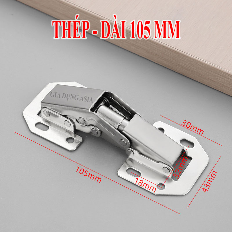 Bản lề có lò xo thép cán nguội & thép không gỉ – Giải pháp hoàn hảo cho nội thất hiện đại