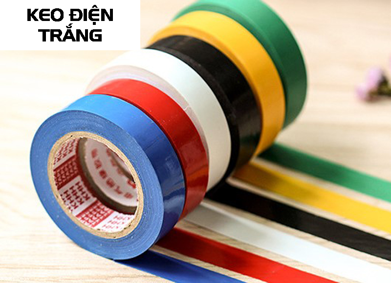 Băng KEO ĐIỆN - băng dính cách điện chống cháy rộng 16mm dài 10 mét