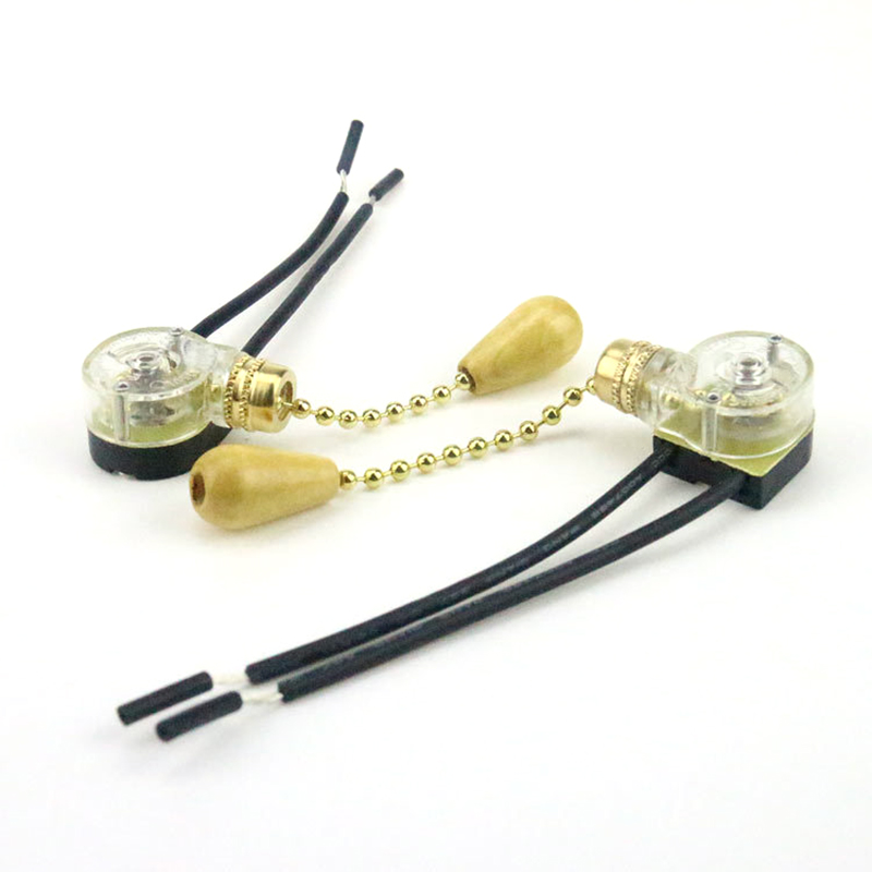 Công tắc dây kéo đèn trần đèn phòng ăn, đèn treo tường, vỏ nhựa ABS, lõi đồng