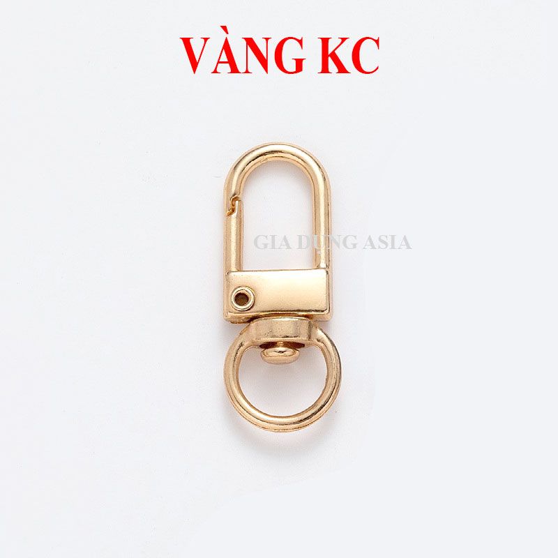 10 Móc khóa CÀNG TÔM hợp kim sơn màu xinh xắn, tự làm phụ kiện handmade