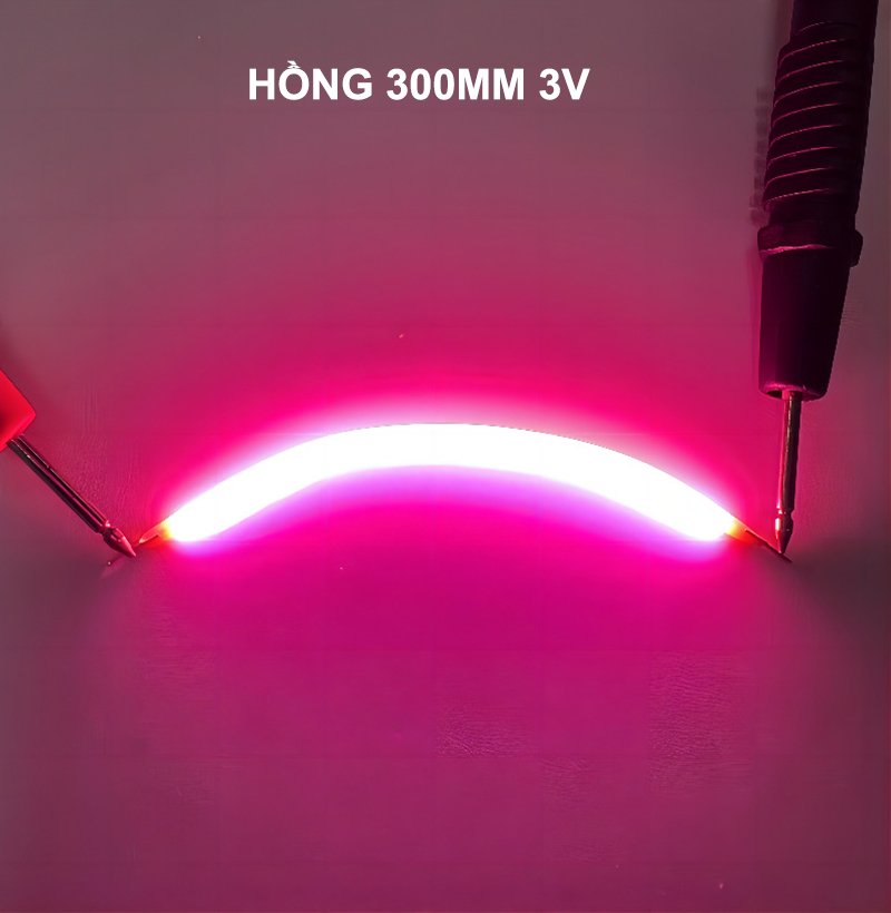 Led dây uốn chữ hiệu ứng neon 3V nhiều màu sắc trang trí nhà cửa