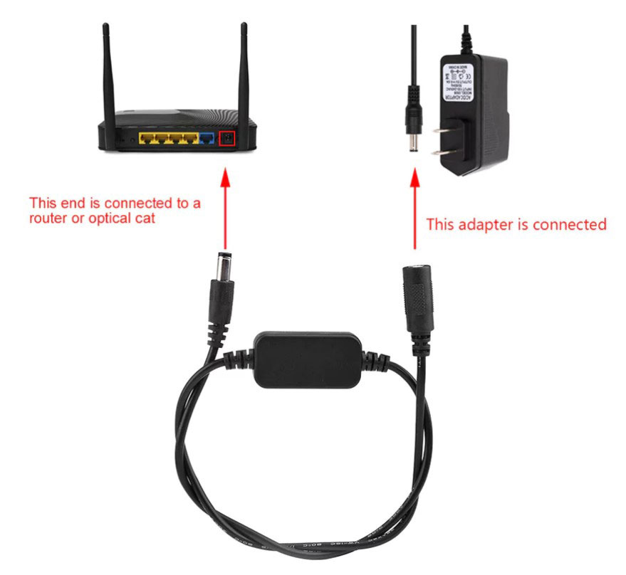 Mô-đun Tự Động Reset Router WiFi 24H – DC điện áp vào 5V~15V
