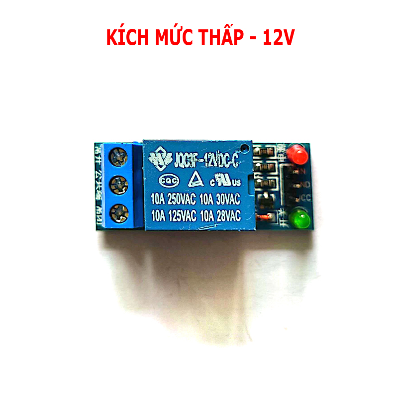 Module Relay 1/2/4 Kênh 5V /12V/24V có opto cách ly - Kích HIGH/LOW