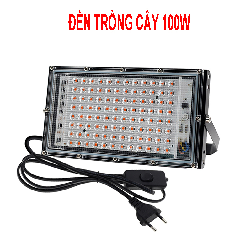 Đèn LED trồng cây 50W/100W giúp cây phát triển khi thiếu ánh nắng