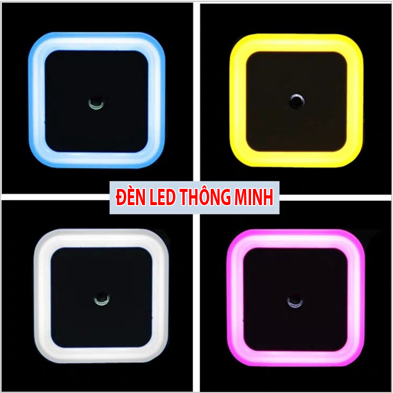 Đèn ngủ thông minh cảm ứng ánh sáng tự động mở khi trời tối