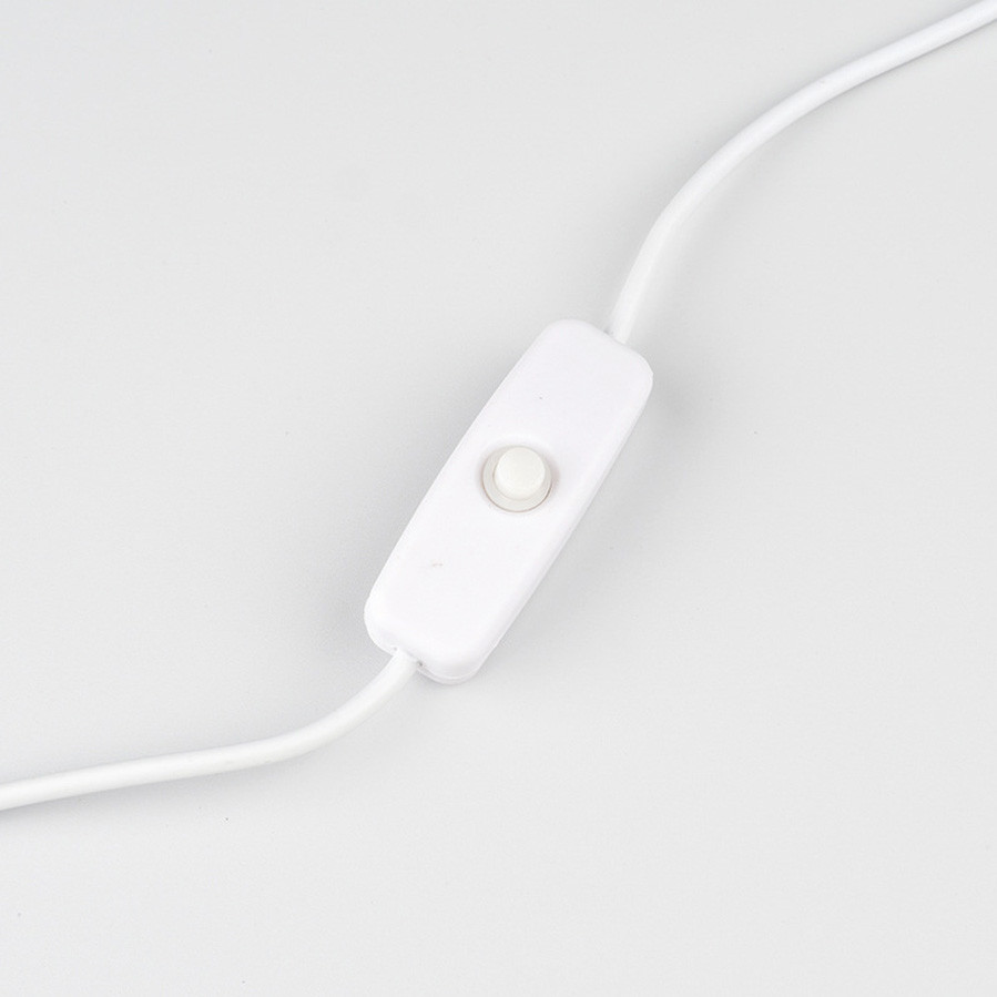 Combo 5 Dây USB 2 lõi có công tắc dùng cho đèn LED để bàn