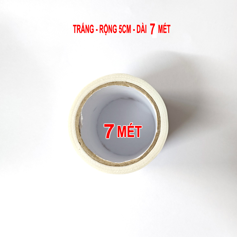 Băng dính vải dai siêu dính trên mọi chất liệu, có thể xé được 4.5cm dài 10 mét