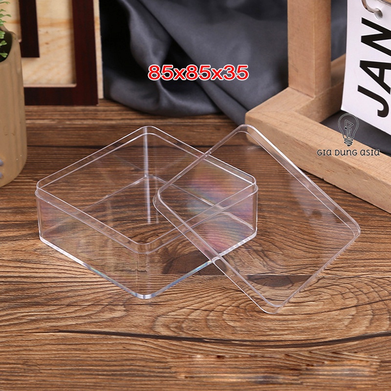 Hộp MICA trong suốt đựng trang sức,quà tặng, huy hiệu