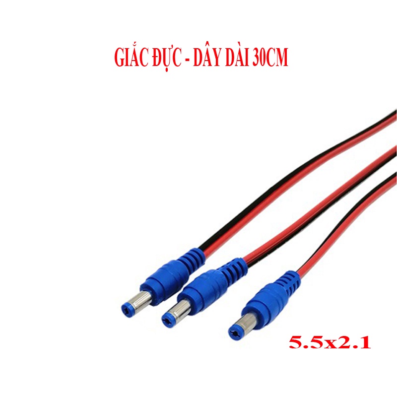 Cặp đầu kẹp cá sấu đỏ + đen