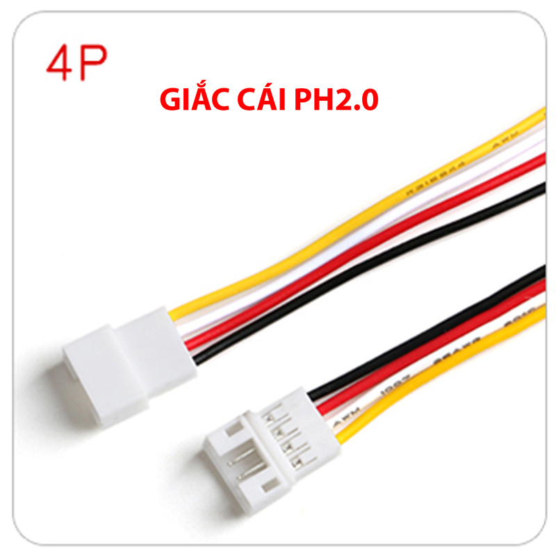 Cáp điện tử PH2.0 2P 3P - dây dài 20CM