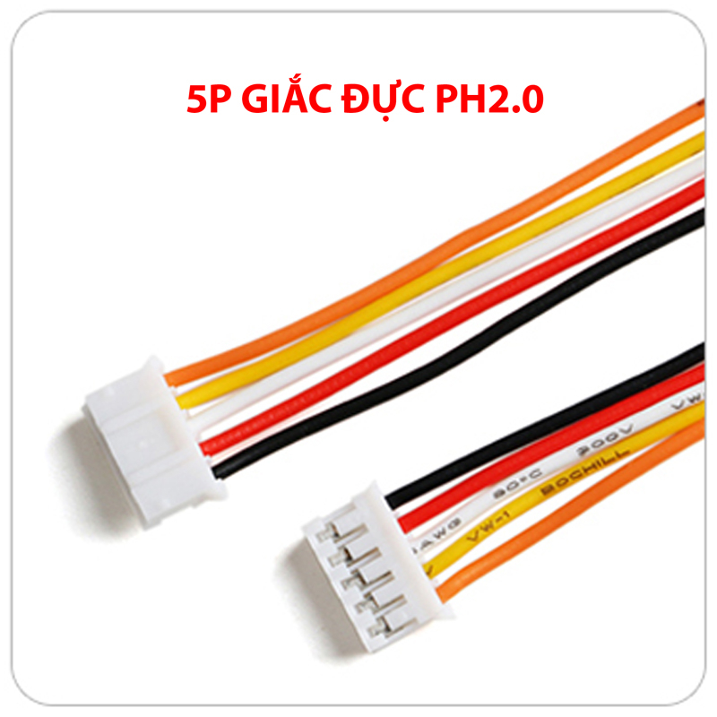 Cáp điện tử PH2.0 2P 3P - dây dài 20CM
