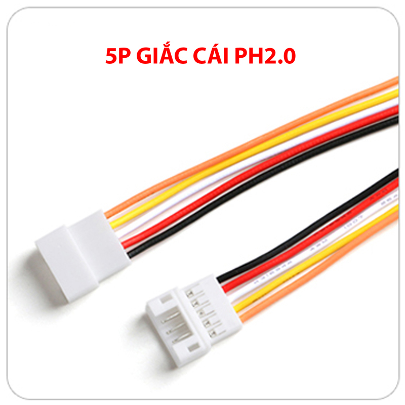Cáp điện tử PH2.0 2P 3P - dây dài 20CM