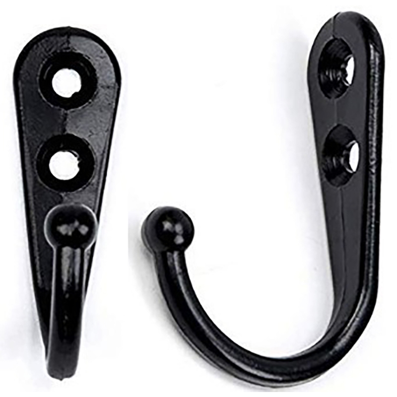 Combo 5 Móc treo áo khoác hợp kim kẽm - móc treo đồ đa năng bắt tường, treo đồ dùng