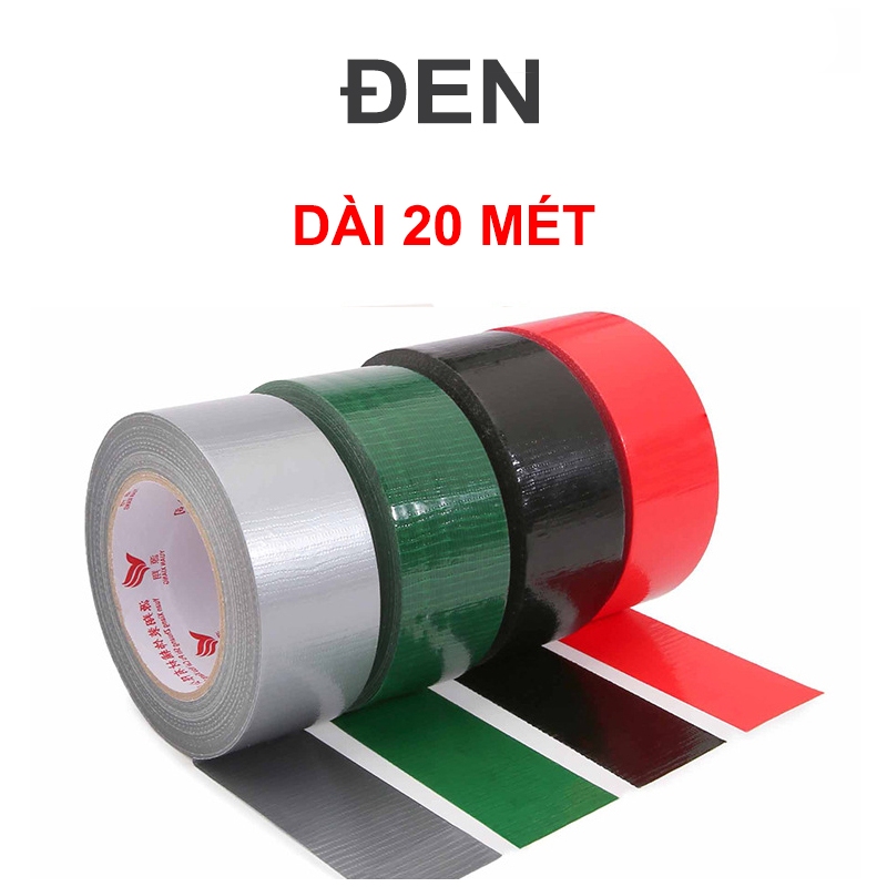 Băng dính vải dai siêu dính trên mọi chất liệu, có thể xé được 4.5cm dài 10 mét