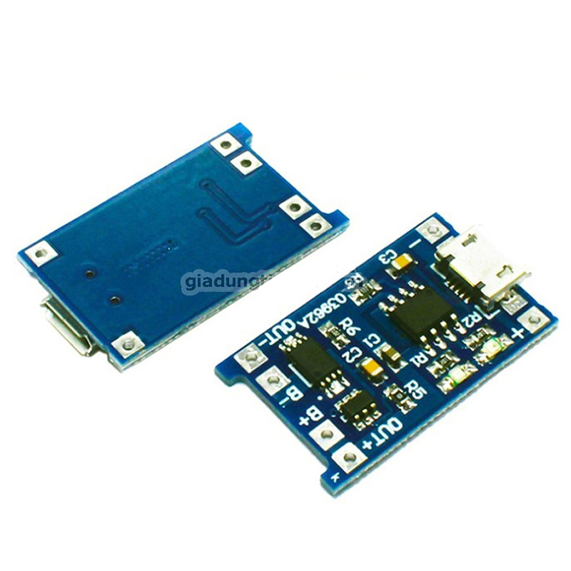 Combo 5 Mạch Sạc Pin Lithium - Li-ion - 18650 TP4056