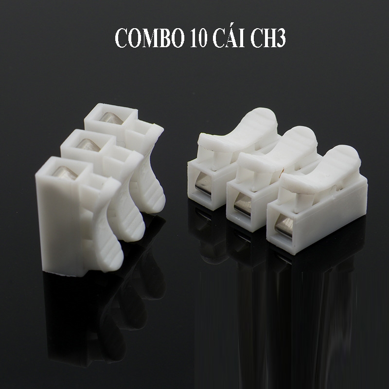 COMBO 10 Đầu nối dây điện siêu nhanh KV774 250V