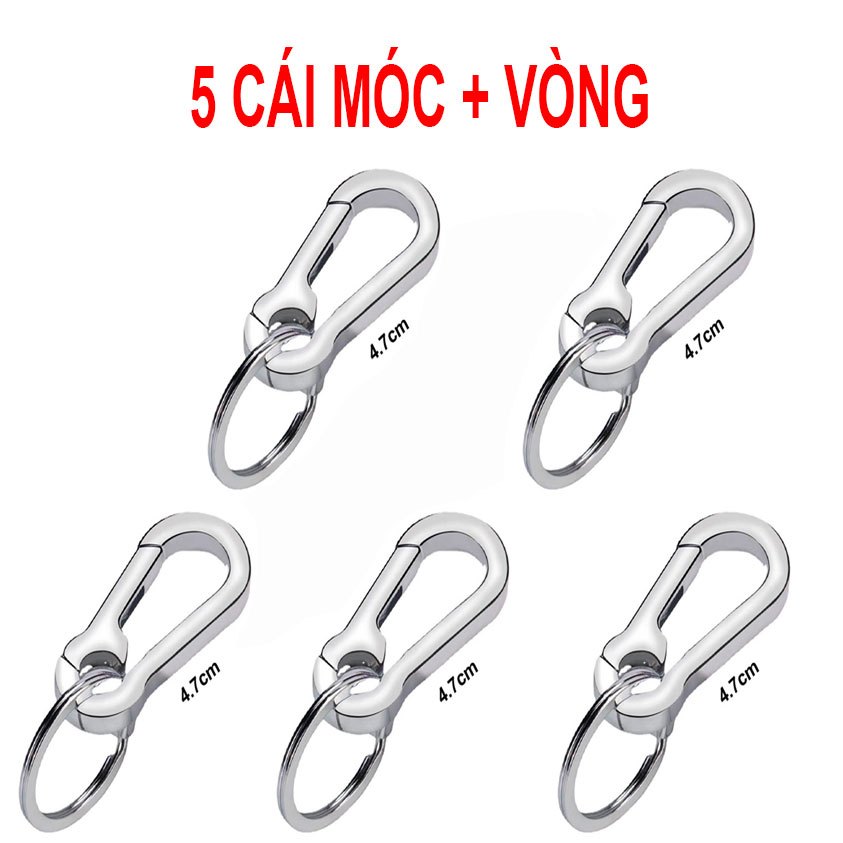 Móc khóa ô tô hợp kim treo chìa khóa, hàng cao cấp không gỉ