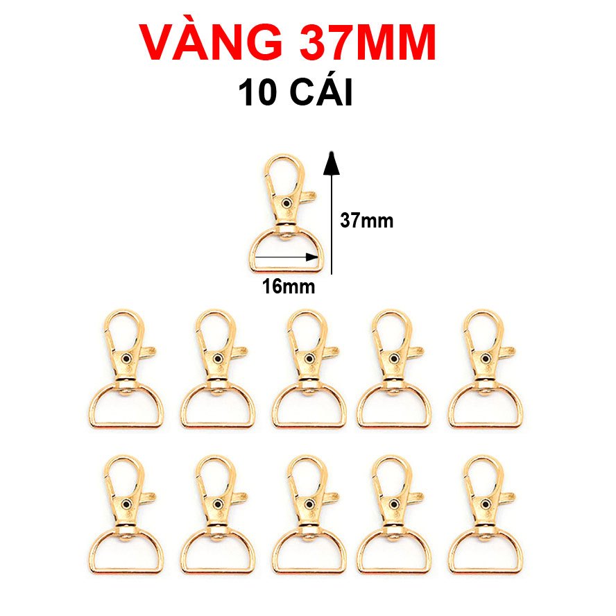 Móc khóa phụ kiện gắn túi hành lý móc treo phụ kiện trang trí