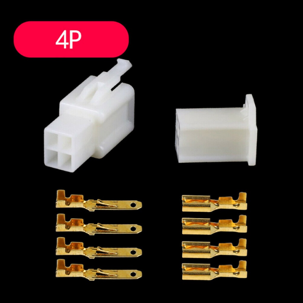 Cặp giắc 2.8mm thiết bị đầu cuối chống cháy cùng cho xe máy điện, ô tô