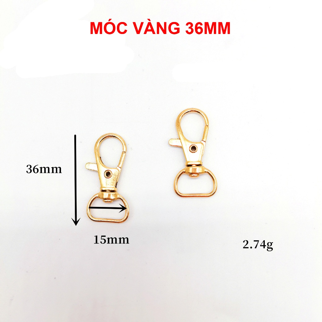 Móc khóa phụ kiện gắn túi hành lý móc treo phụ kiện trang trí