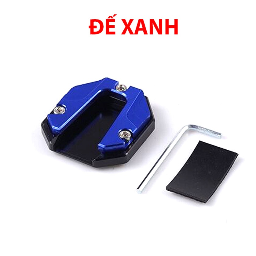 Đế chống trượt cho xe điện, chân chống xe máy bằng hợp kim nhôm, đế mở rộng