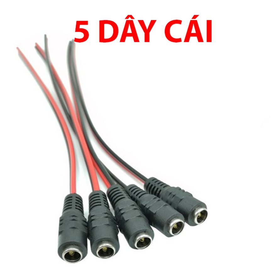 Cặp đầu kẹp cá sấu đỏ + đen