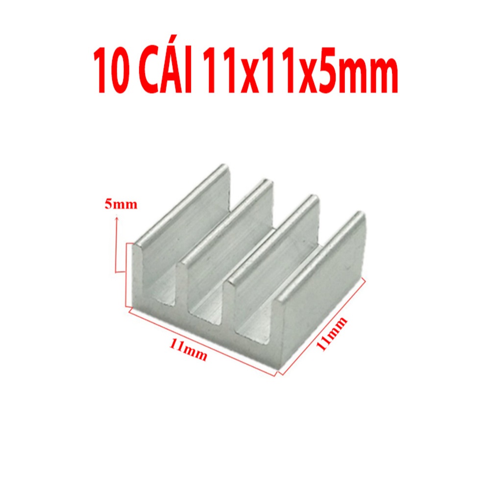 Đế nhôm tản nhiệt 11x11MM 14x14MM 28x28MM chip led, đèn led, linh kiện điện tử