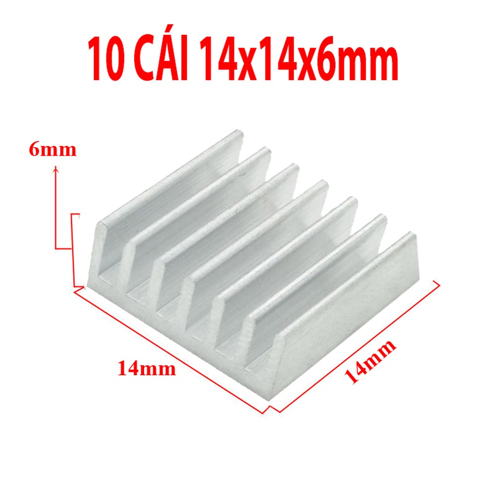 Đế nhôm tản nhiệt 11x11MM 14x14MM 28x28MM chip led, đèn led, linh kiện điện tử