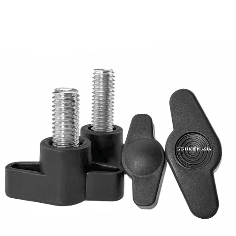 Combo 5 Vít vặn đầu chữ Z Núm vặn điều chỉnh Vít tay cầm đầu nhựa hình chữ T