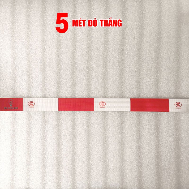 Decal PHẢN QUANG cảnh báo dán xe đạp, xe máy, ô tô, xe tải 5 mét PHẢN QUANG