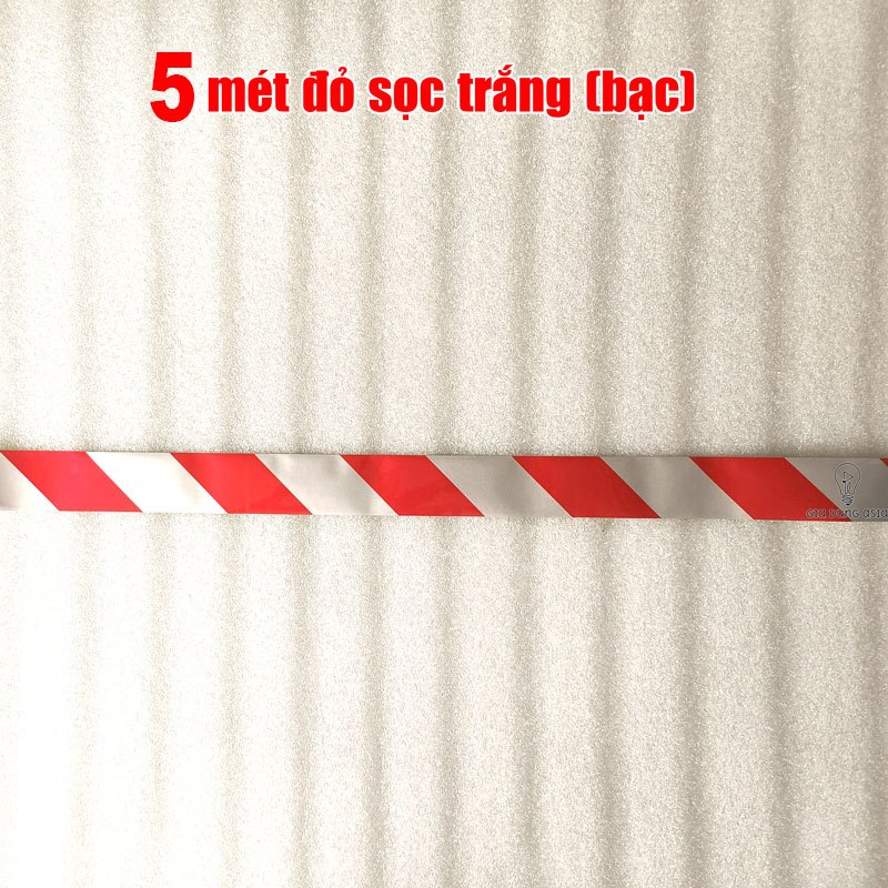 Decal PHẢN QUANG cảnh báo dán xe đạp, xe máy, ô tô, xe tải 5 mét PHẢN QUANG