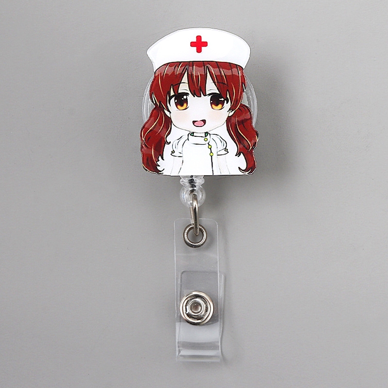 Combo 5 Kẹp thẻ đeo bảng tên Bác sĩ, Điều Dưỡng, Dược sỹ, y tế