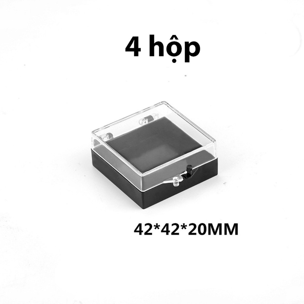 Combo 2/4 Hộp MICA trong suốt đựng trang sức,quà tặng, huy hiệu