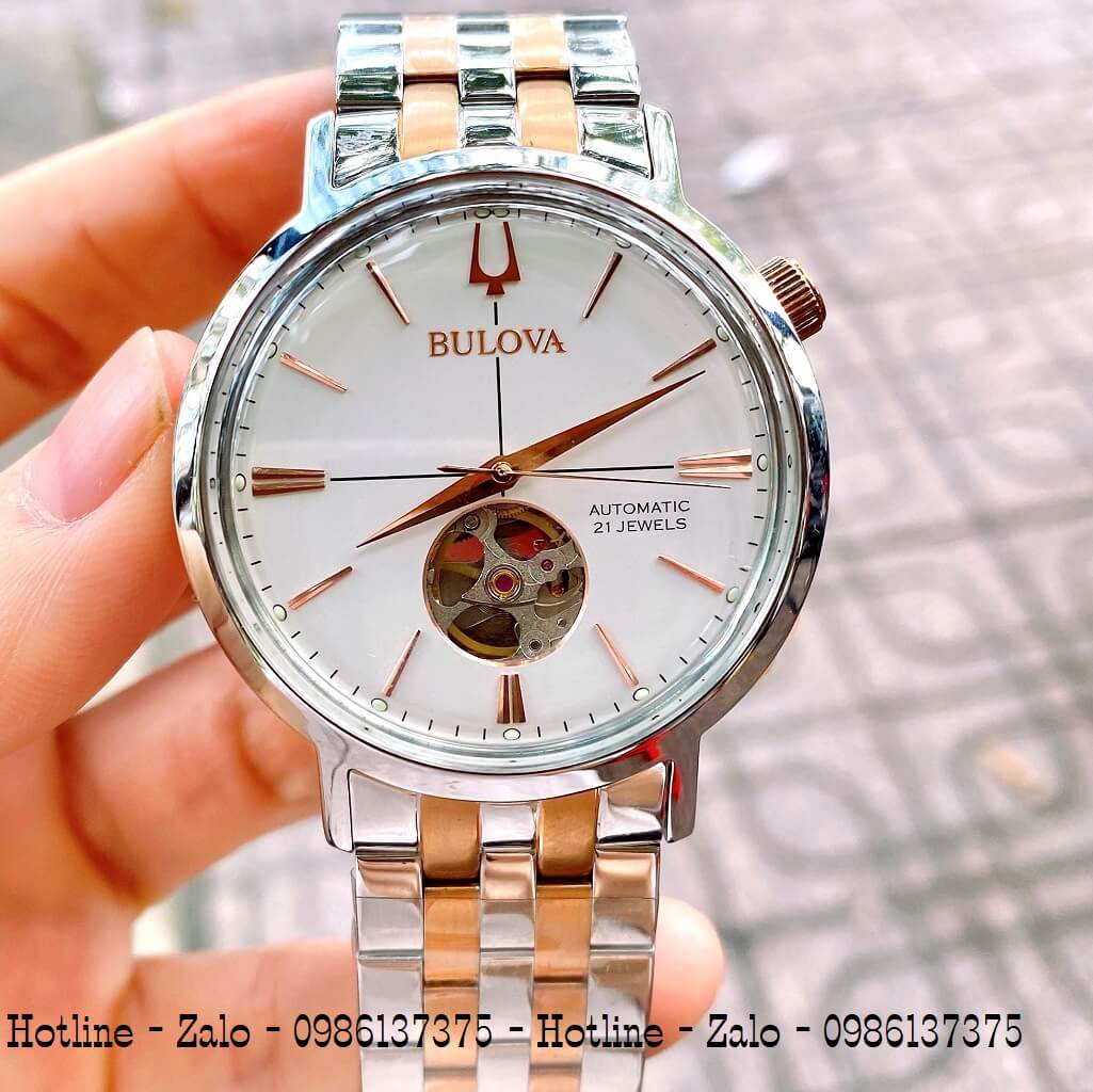 Đồng Hồ Nam Bulova Tự Động Siêu Cấp Mặt 41mm