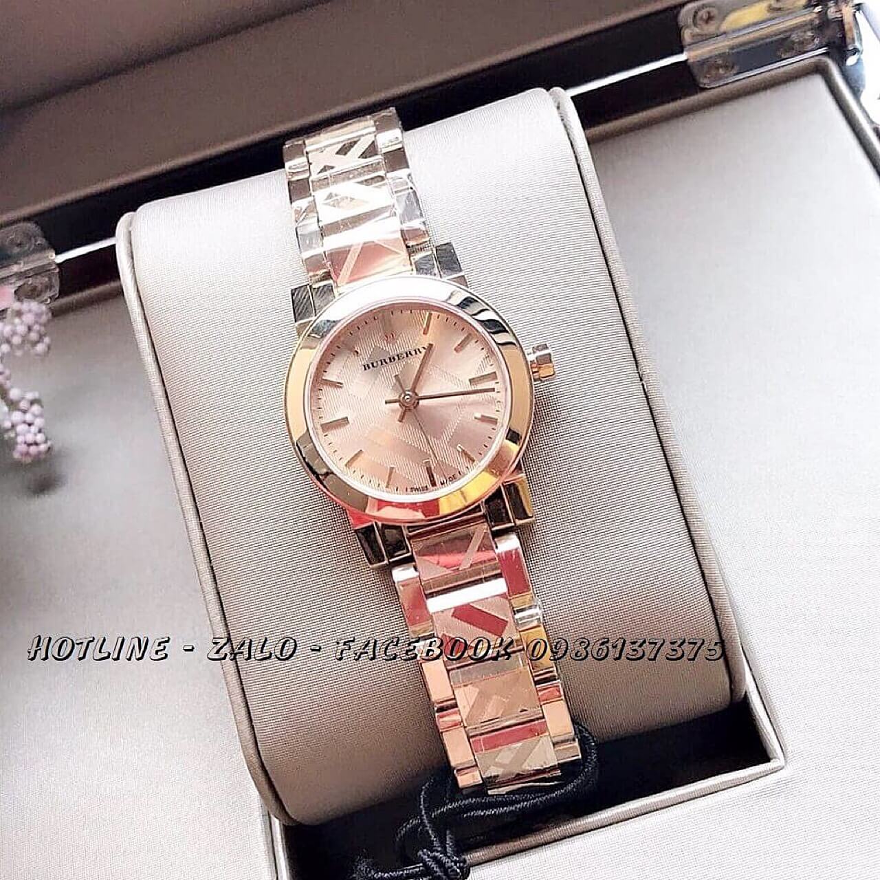 Đồng Hồ Burberry Nữ Vàng Hồng 28mm – Shop Đồng Hồ Cao Cấp