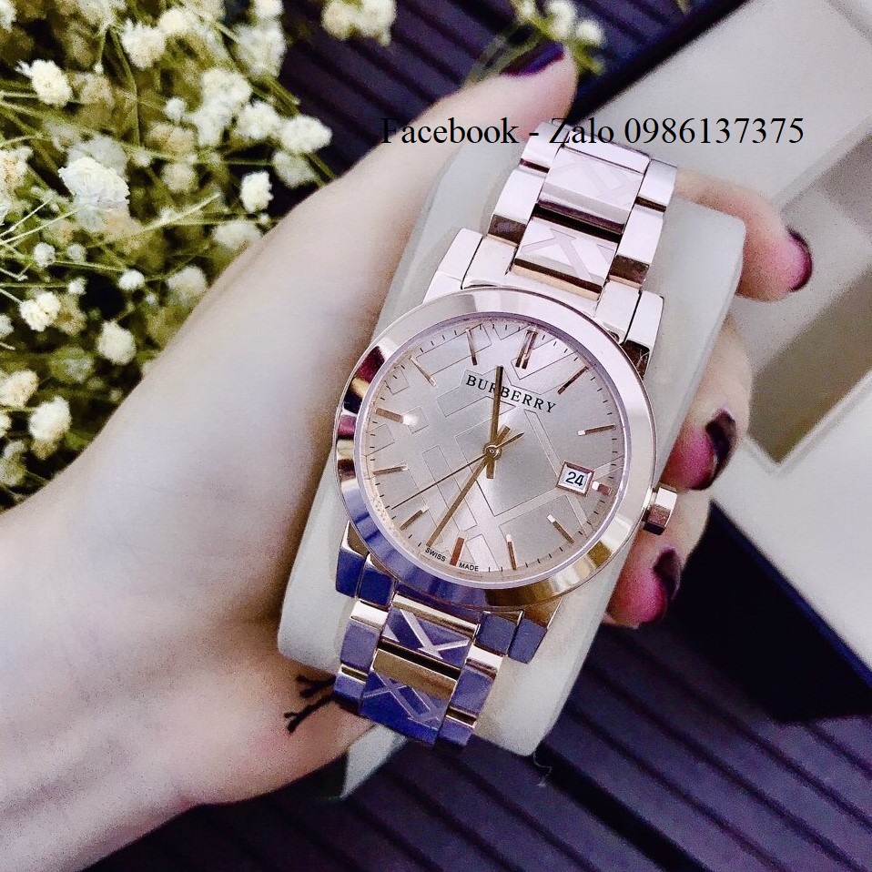 Đồng Hồ Burberry Nữ BU9039 Vàng Hồng Cao Cấp 34mm – Shop Đồng Hồ Cao Cấp