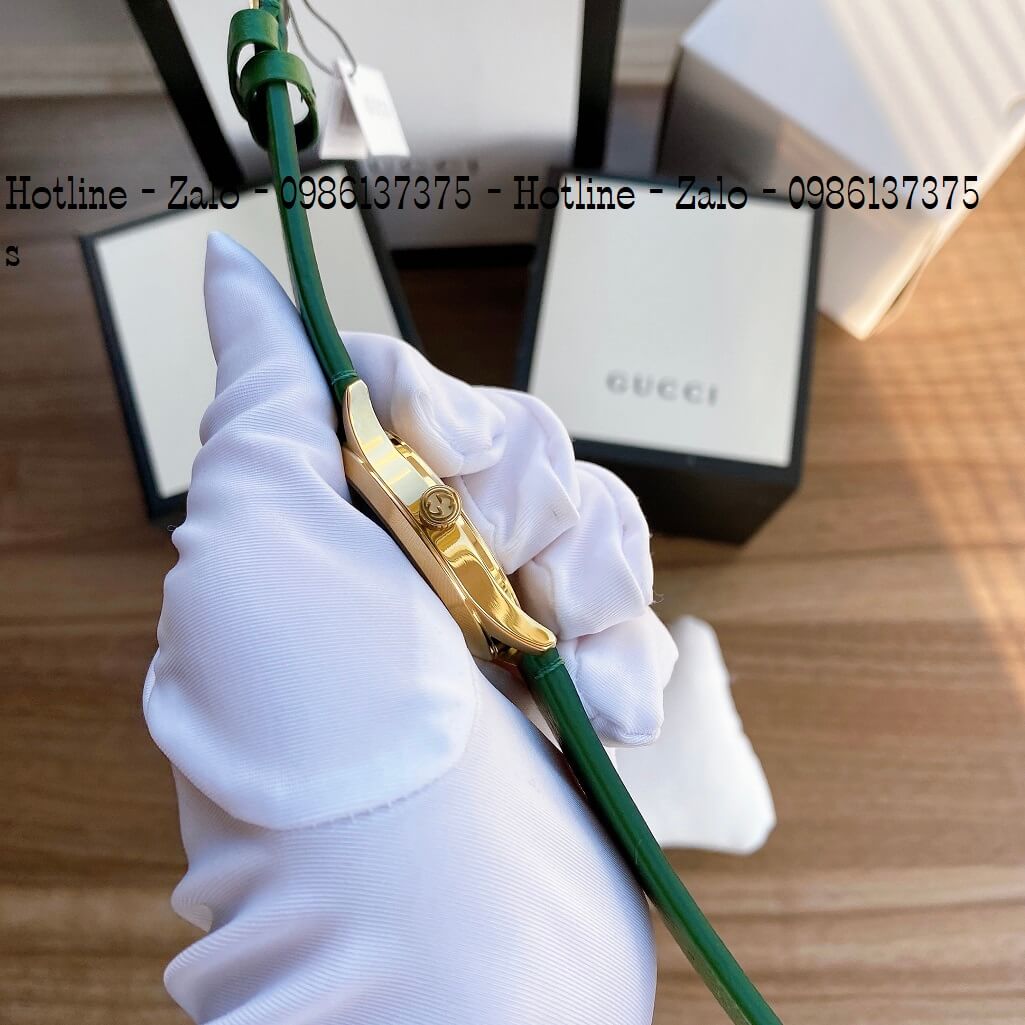 Đồng Hồ Gucci G-Timeless Emerald Green with Bee Motif Dial YA1264065