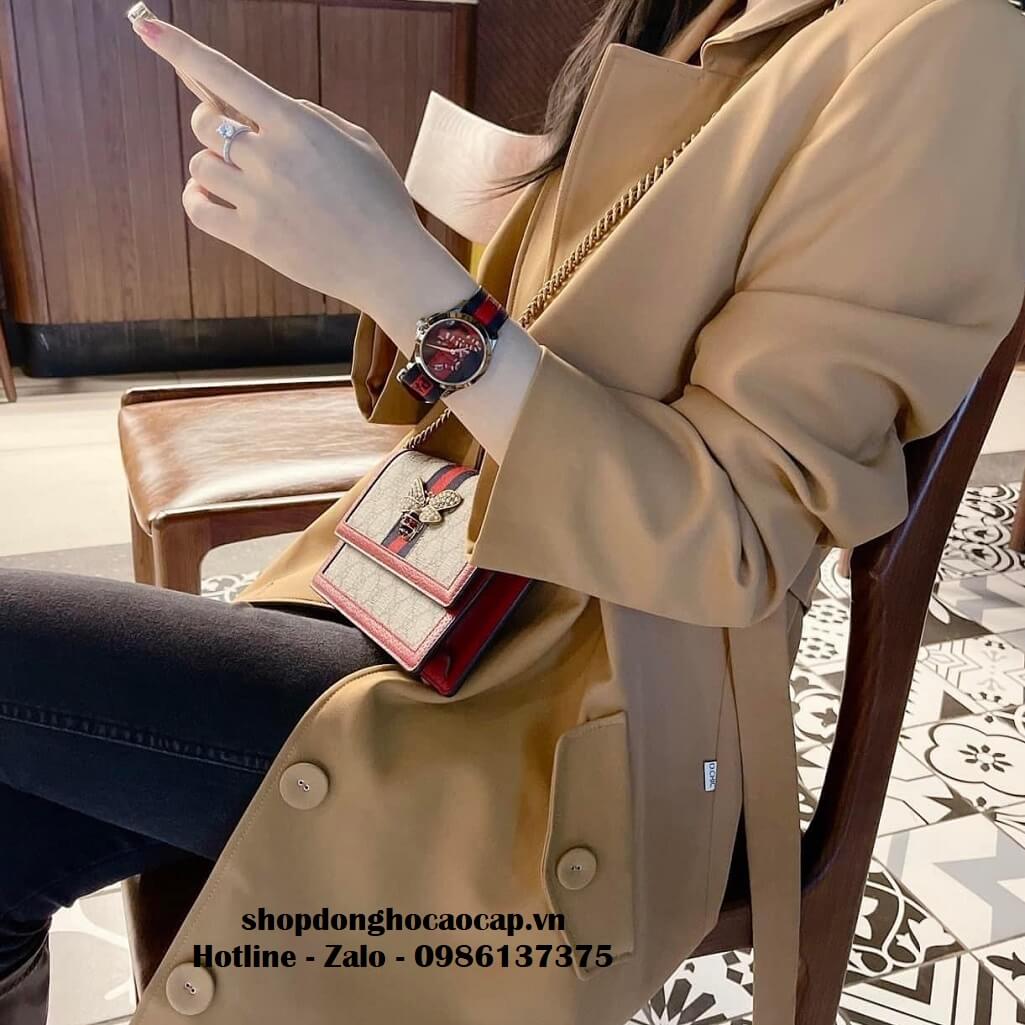 Đồng Hồ Gucci G Timeless Le Marche de Merveilles Unisex YA126493 38mm