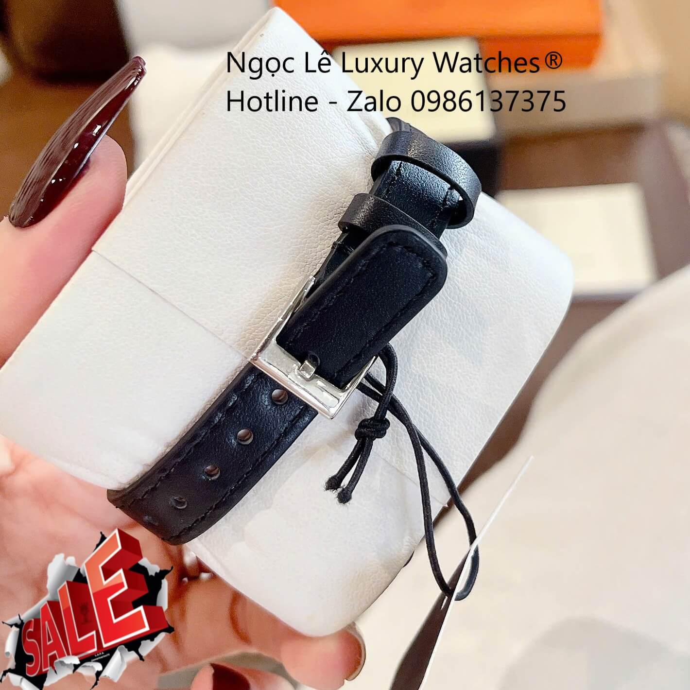 Đồng Hồ Nữ Gucci Interlocking Dây Da Đen Mặt Đen Vỏ Bạc Size 29mm - Quartz