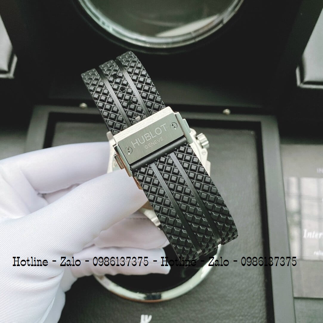 Đồng Hồ Hublot Big Bang Diamonds Silicon Silver 44mm Siêu Cấp