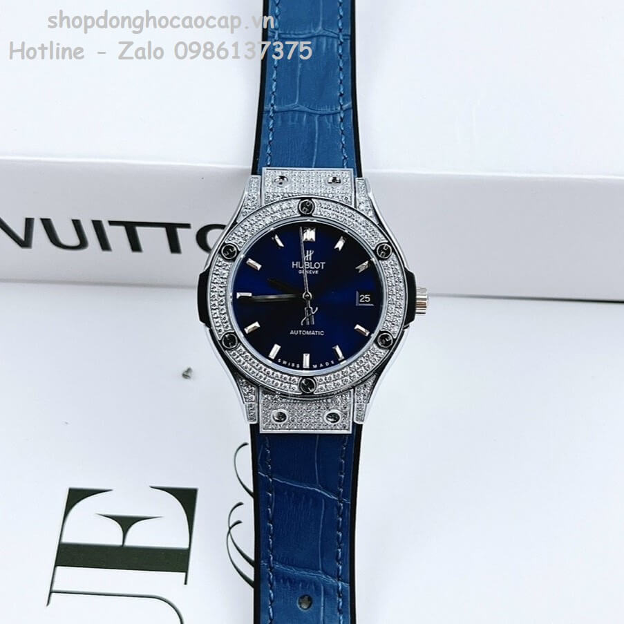 Đồng Hồ Hublot Classic Fusion Nữ Tự Động Xanh Dương 34mm